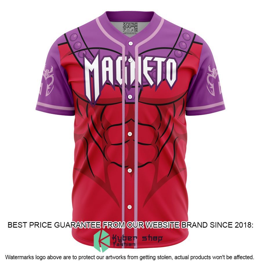 Magneto X Men Marvel Baseball Jersey