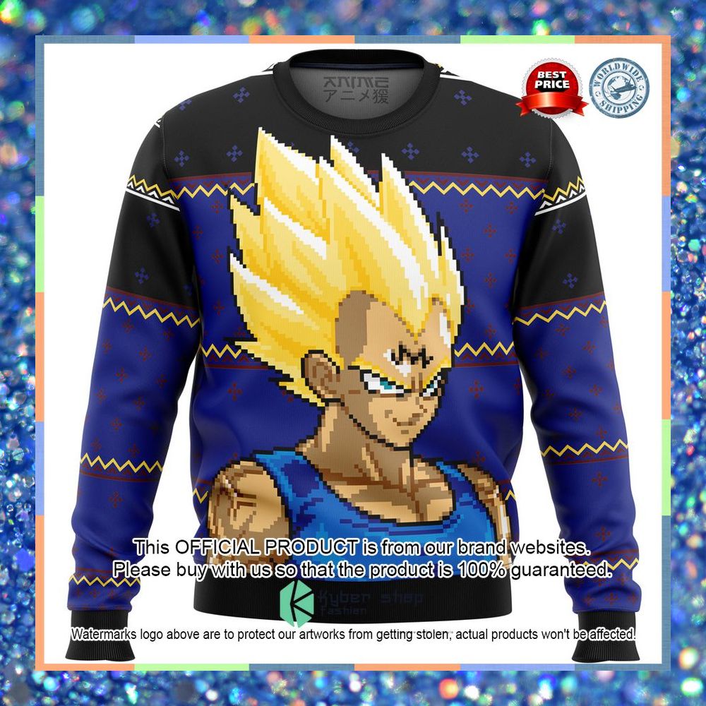 Majin Vegeta dbz Ugly Christmas Sweater 3 Majin Vegeta dbz Ugly Christmas Sweater word1