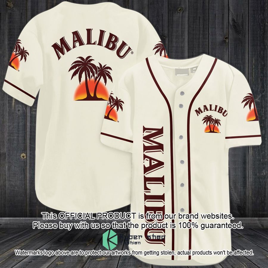 Malibu Baseball Jersey word2