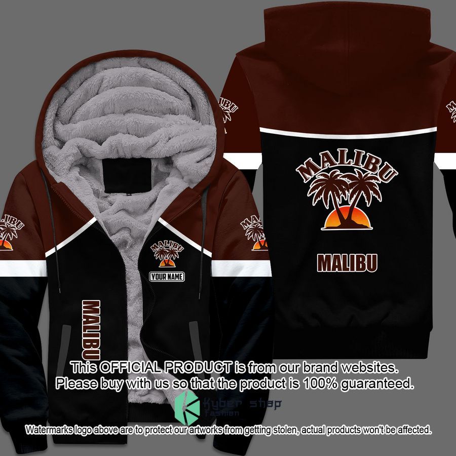 Malibu Fleece hoodie word2