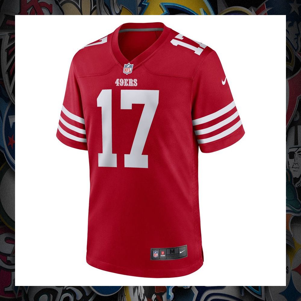 Malik Turner San Francisco 49ers Scarlet Football Jersey 6 Malik Turner San Francisco 49ers Scarlet Football Jersey word2