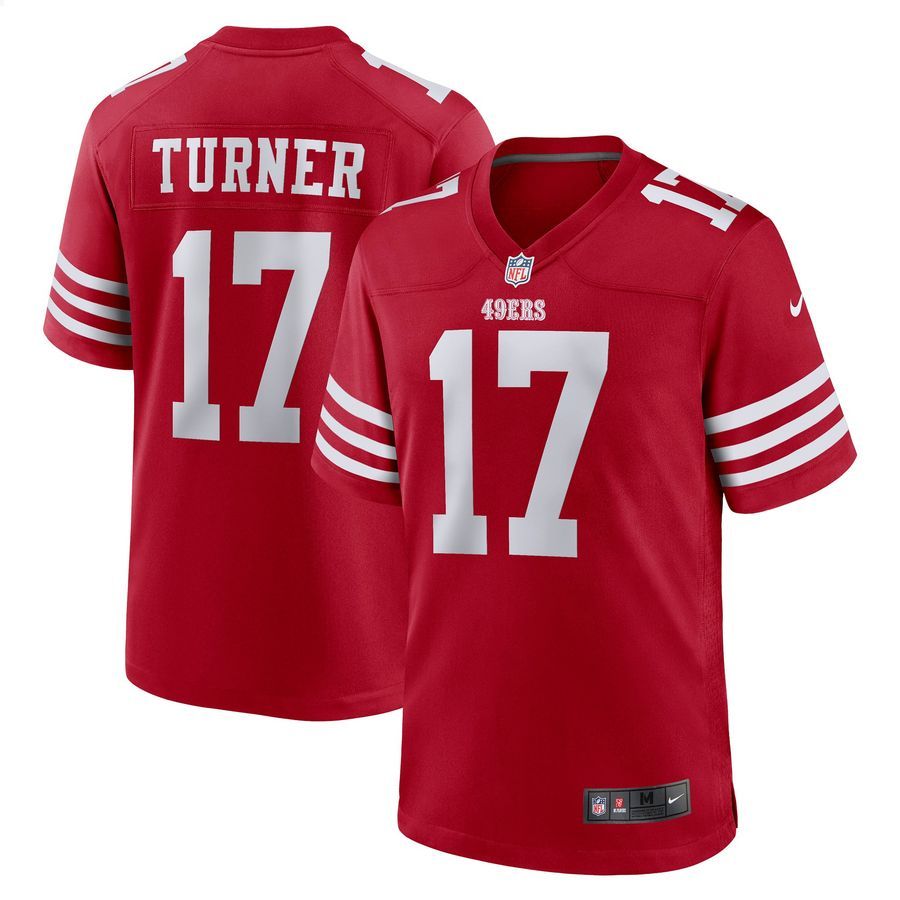 Malik Turner San Francisco 49ers Scarlet Football Jersey 4 Malik Turner San Francisco 49ers Scarlet Football Jersey word2