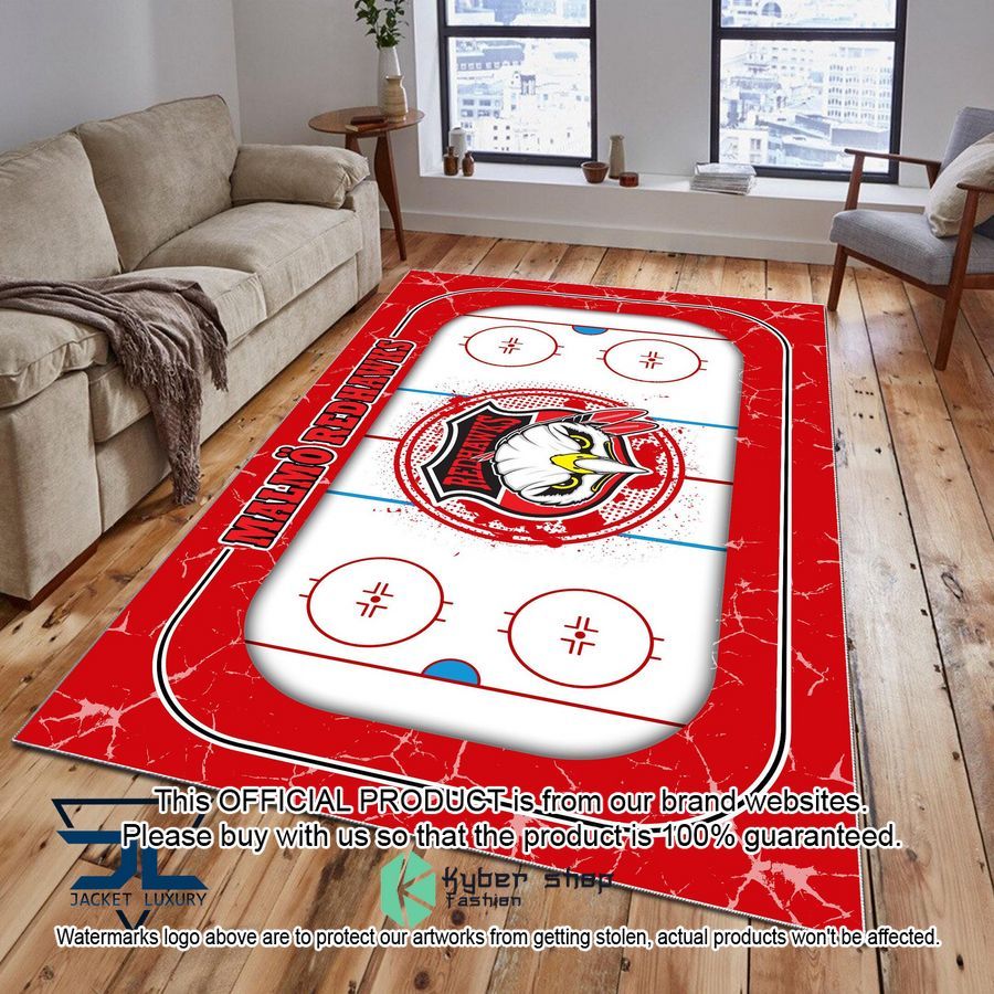 Malmo Redhawks Carpet Rug word3