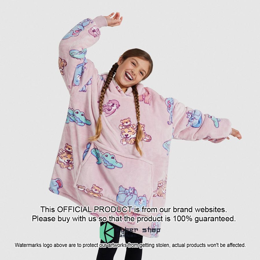 Mama Bear Kids Oodie Blanket Hoodie