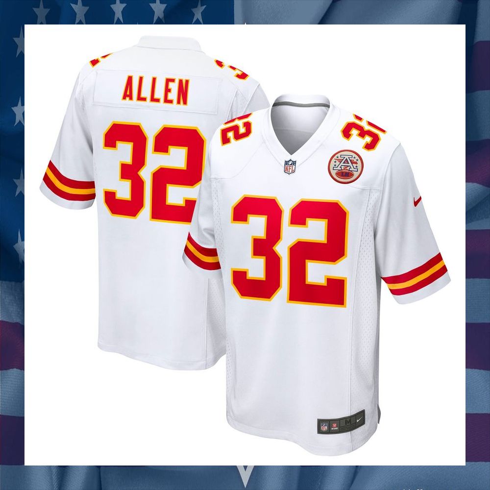 Marcus Allen Kansas City Chiefs Football Retired Red Football Jersey 10 Marcus Allen Kansas City Chiefs Football Retired Red Football Jersey word2