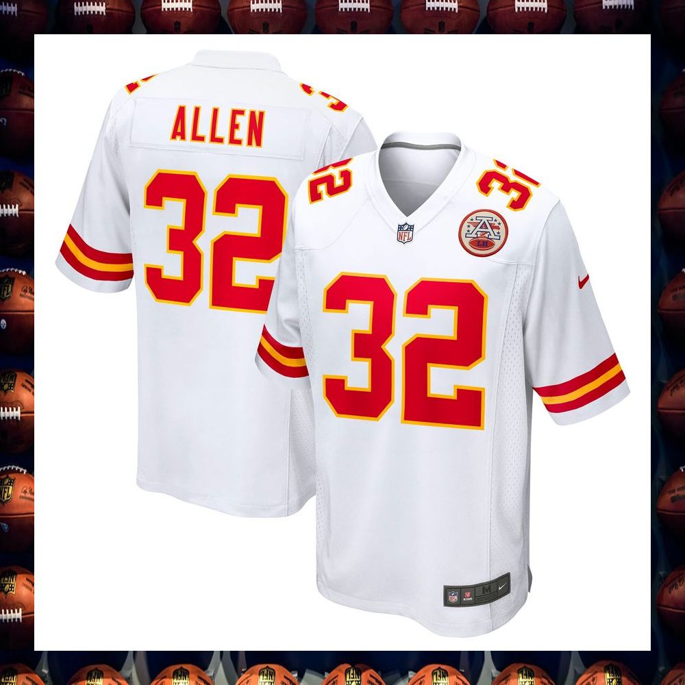Marcus Allen Kansas City Chiefs Football Retired Red Football Jersey 5 Marcus Allen Kansas City Chiefs Football Retired Red Football Jersey word2