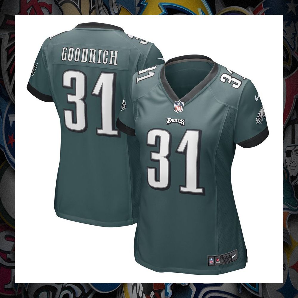 Mario Goodrich Philadelphia Eagles Midnight Green Football Jersey 5 Mario Goodrich Philadelphia Eagles Midnight Green Football Jersey word1