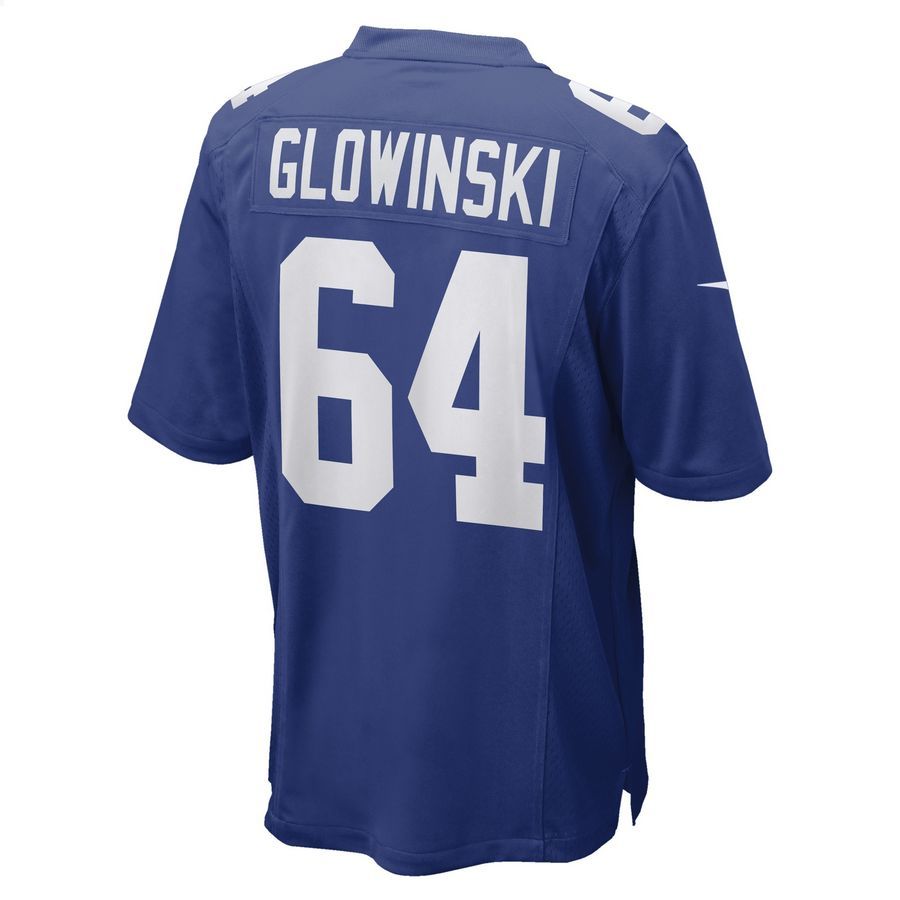 Mark Glowinski New York Giants Royal Football Jersey 3 Mark Glowinski New York Giants Royal Football Jersey word3