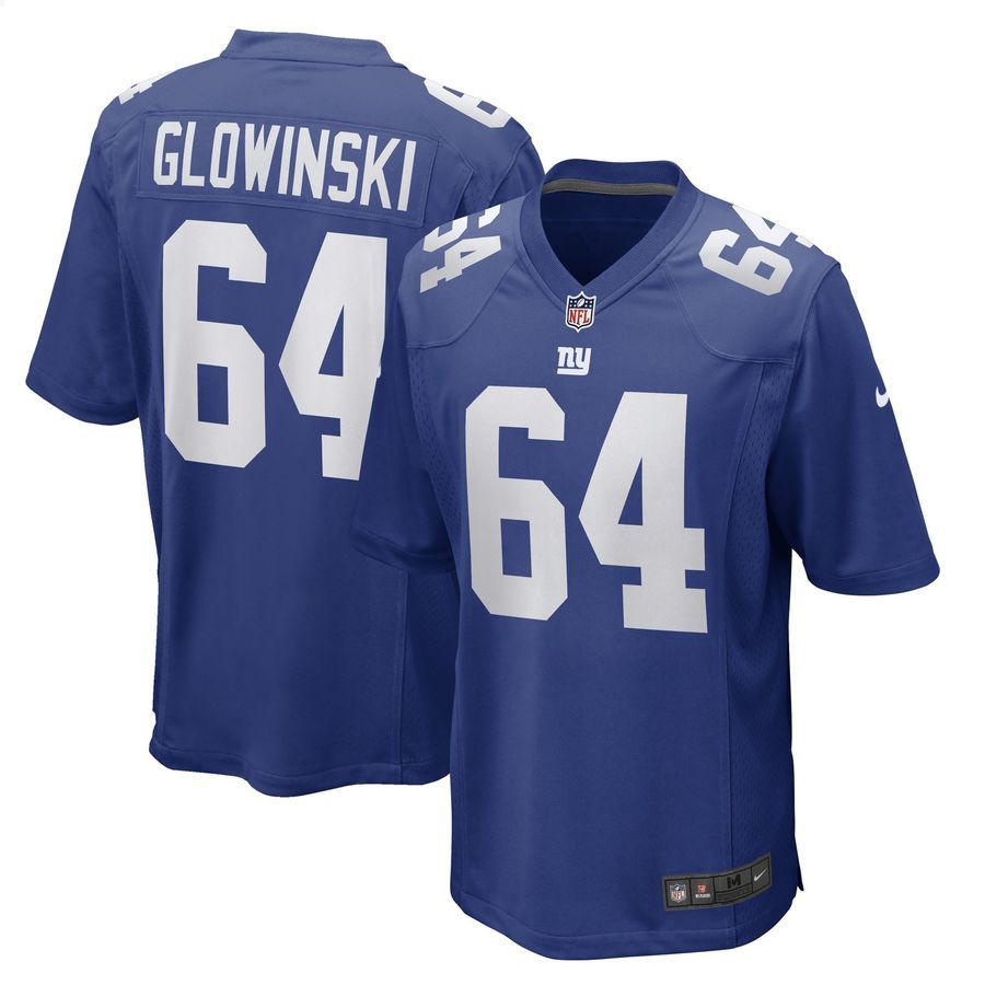 Mark Glowinski New York Giants Royal Football Jersey 4 Mark Glowinski New York Giants Royal Football Jersey word3