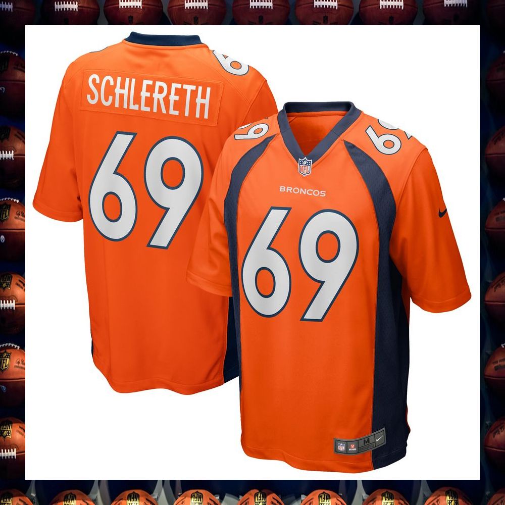 Mark Schlereth Denver Broncos Football Retired Orange Football Jersey 4 Mark Schlereth Denver Broncos Football Retired Orange Football Jersey word3
