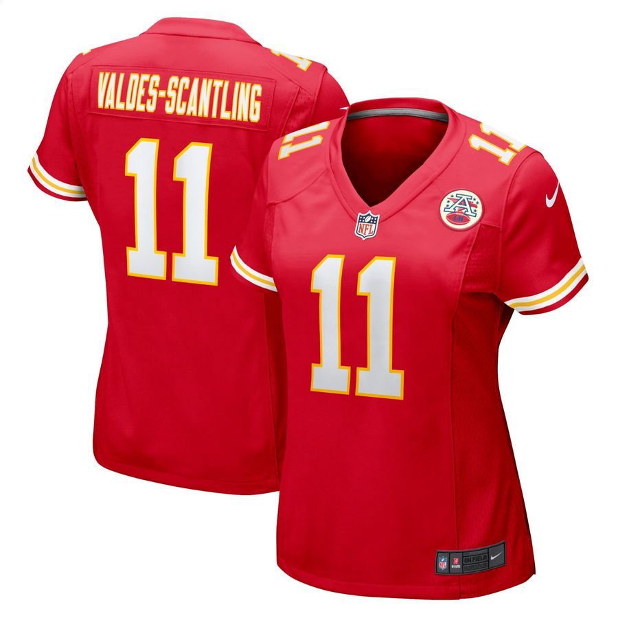 Marquez Valdes-Scantling Kansas City Chiefs Red Football Jersey 4 Marquez Valdes-Scantling Kansas City Chiefs Red Football Jersey word1