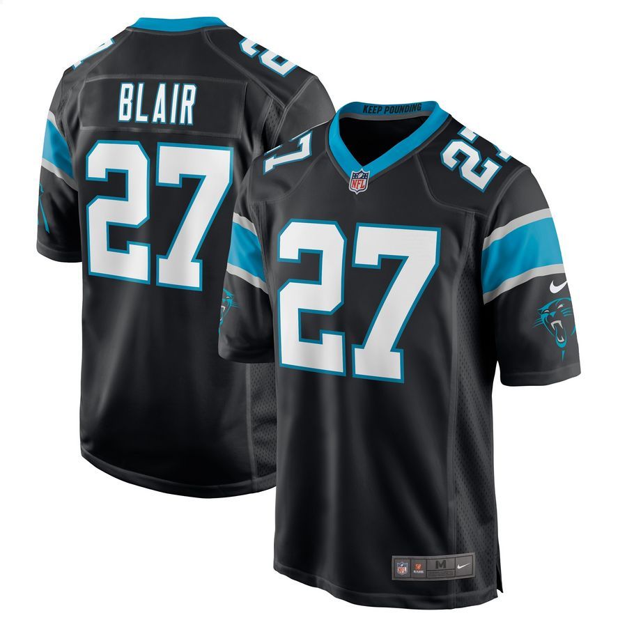 Marquise Blair Carolina Panthers Black Football Jersey