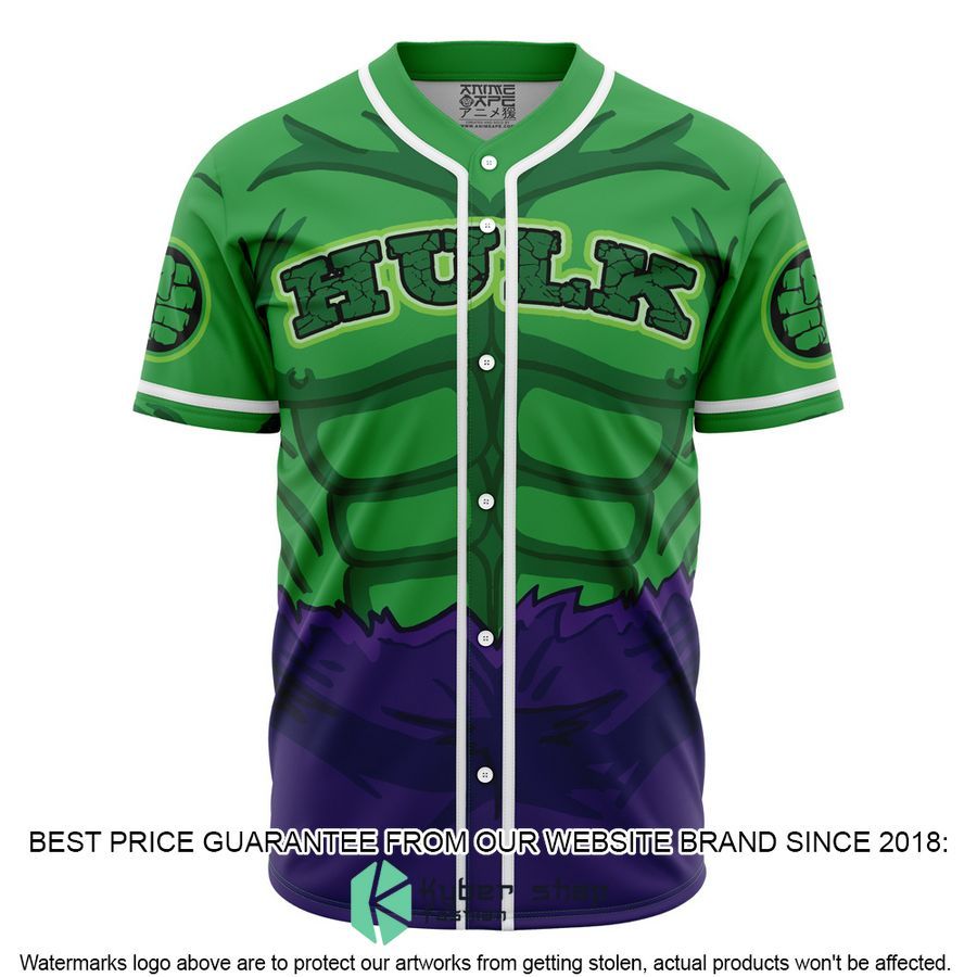 Marvel Hulk Baseball Jersey