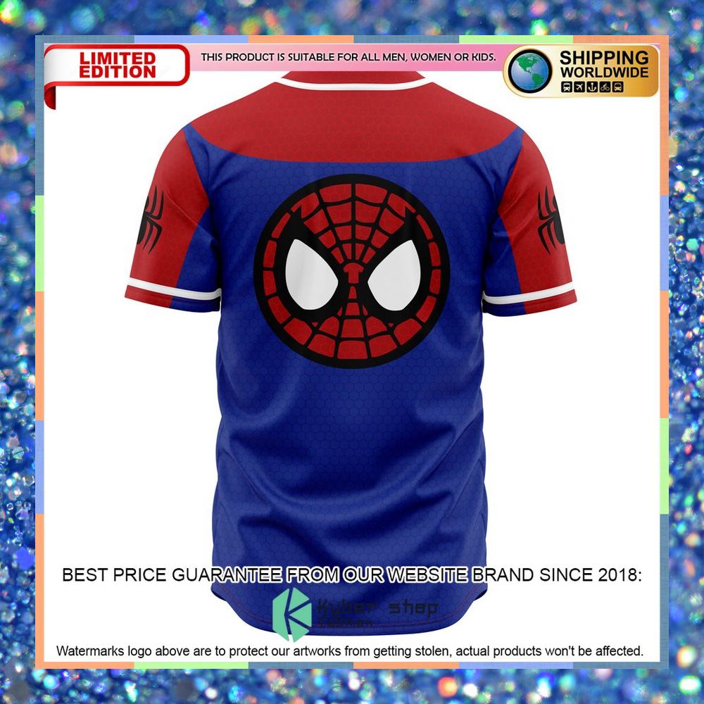 Marvel Spiderman Baseball Jersey 6 Marvel Spiderman Baseball Jersey word2