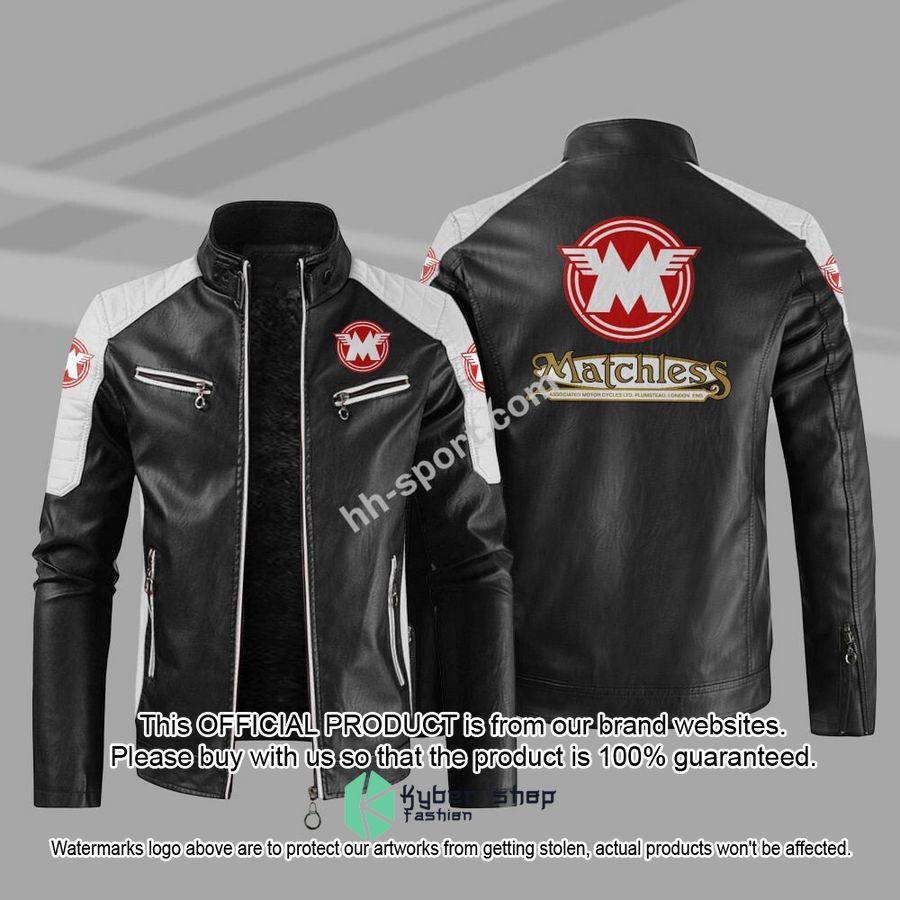 Matchless Motorcycle London Motor Leather Jacket word1