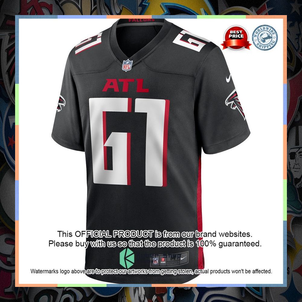 Matt Hennessy Atlanta Falcons Black Football Jersey 6 Matt Hennessy Atlanta Falcons Black Football Jersey word1