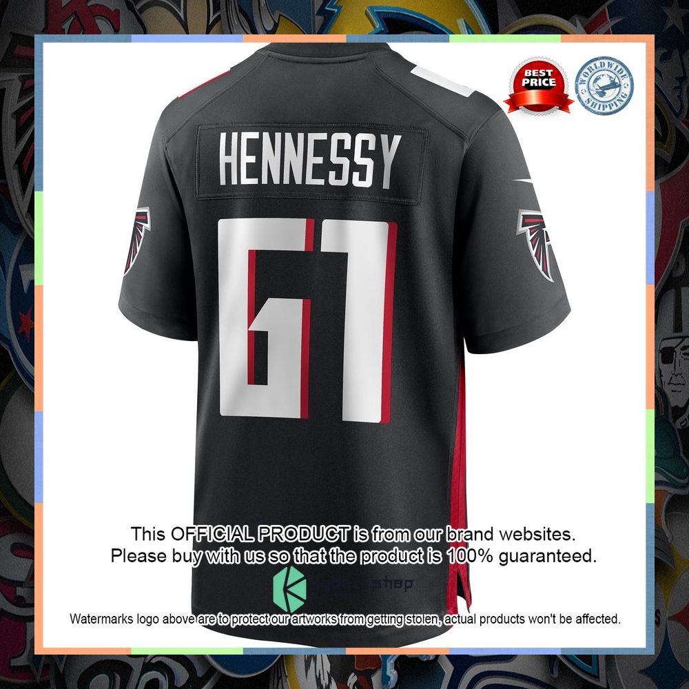 Matt Hennessy Atlanta Falcons Black Football Jersey 7 Matt Hennessy Atlanta Falcons Black Football Jersey word1