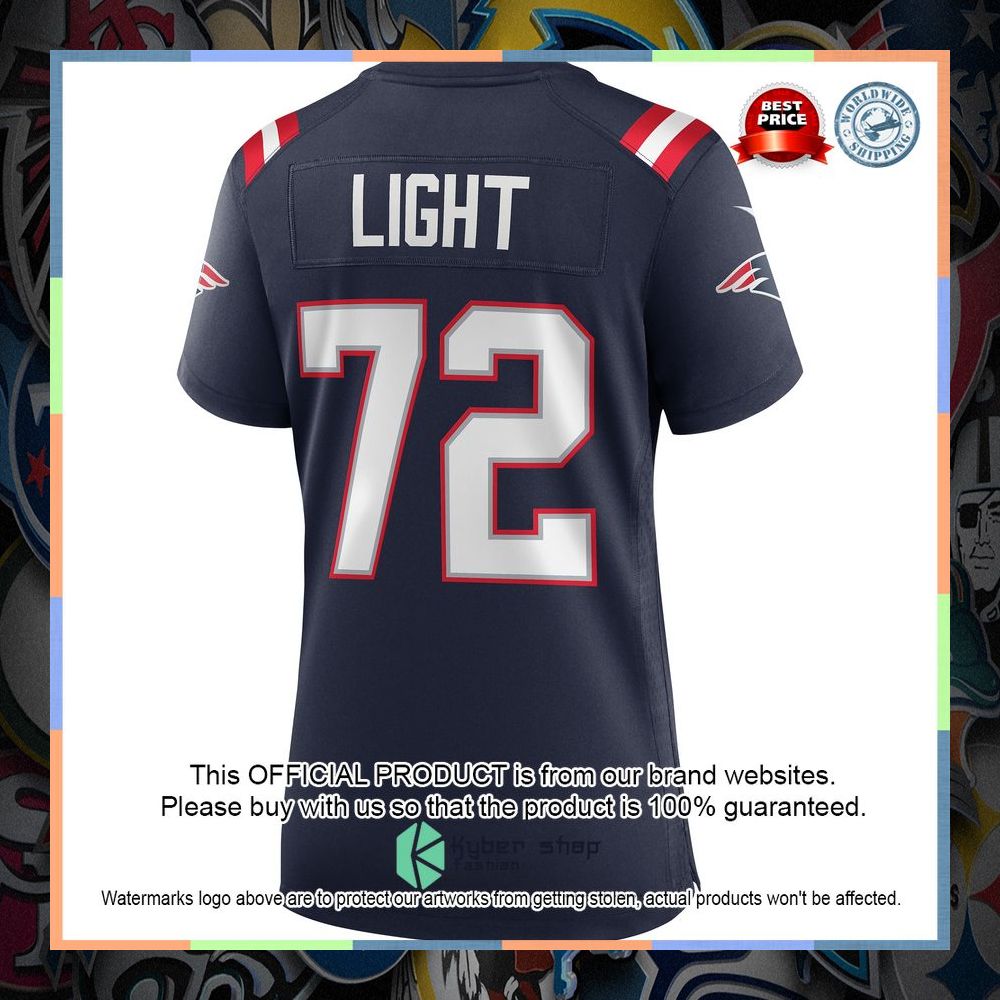 Matt Light New England Patriots Navy Football Jersey 7 Matt Light New England Patriots Navy Football Jersey word2