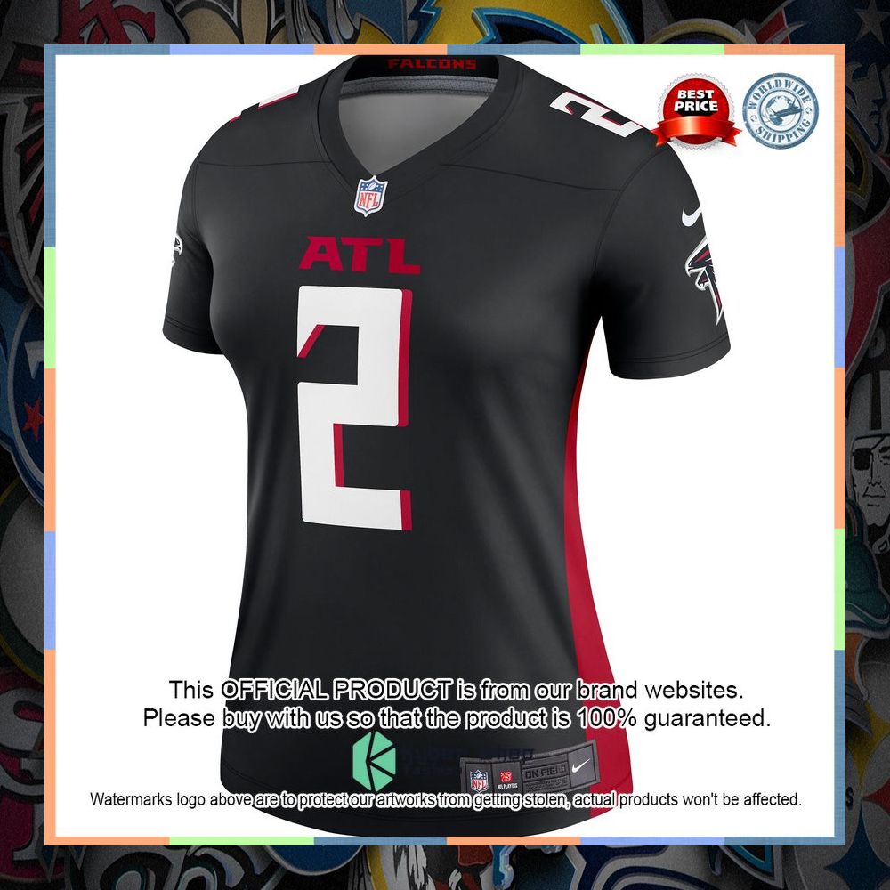 Matt Ryan Atlanta Falcons Women's Legend Black Football Jersey 6 Matt Ryan Atlanta Falcons Women's Legend Black Football Jersey word3