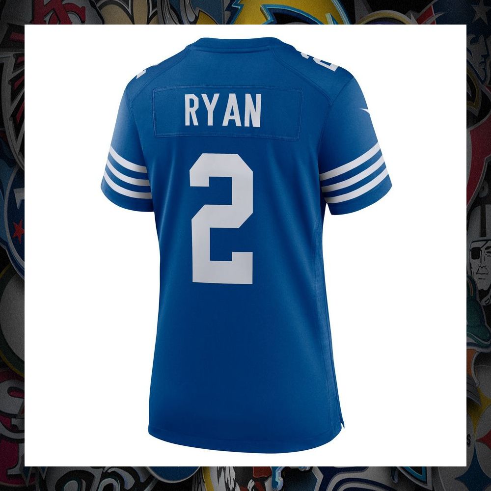 Matt Ryan Indianapolis Colts Alternate Royal Football Jersey 31 Matt Ryan Indianapolis Colts Alternate Royal Football Jersey word3