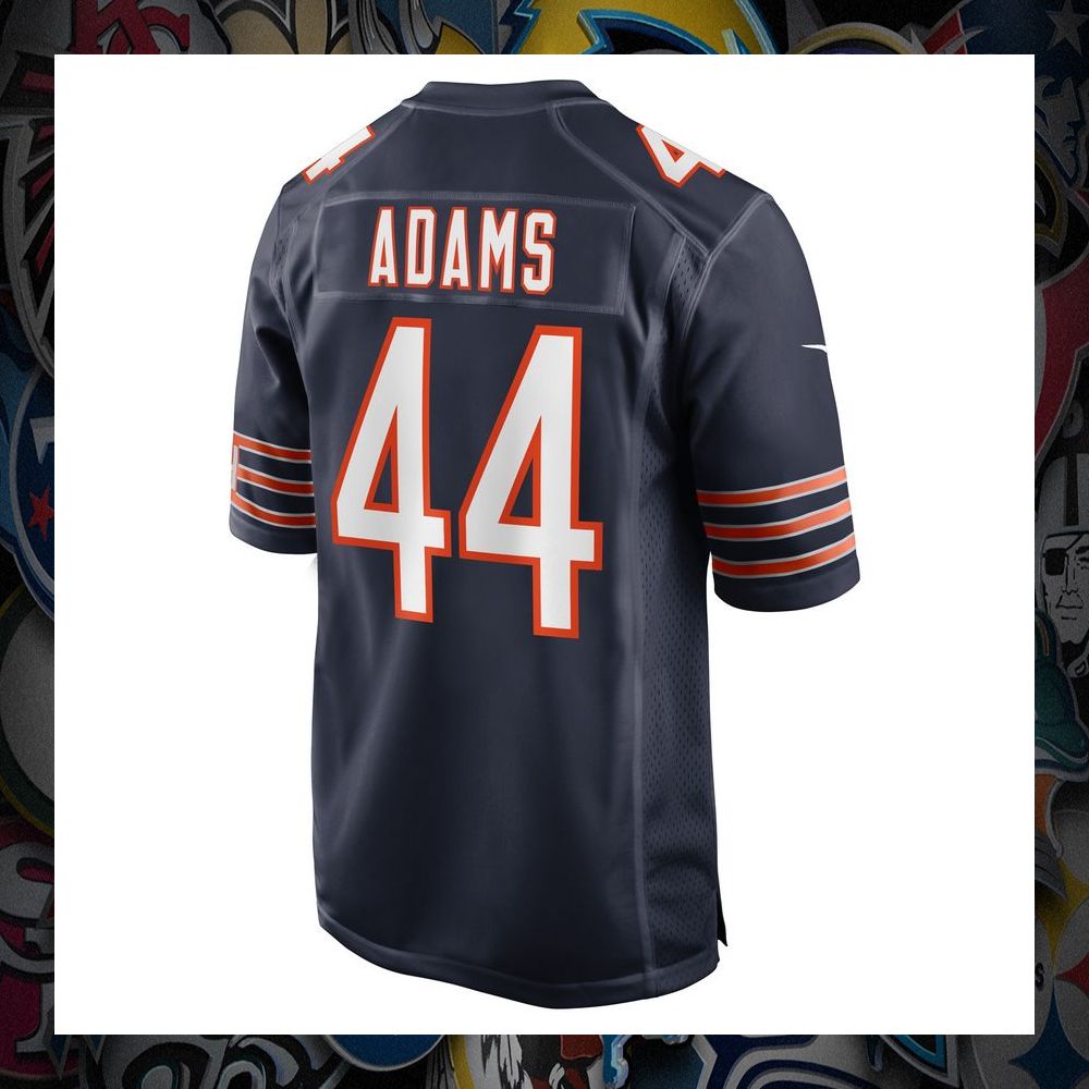 Matthew Adams Chicago Bears Navy Football Jersey 7 Matthew Adams Chicago Bears Navy Football Jersey word1