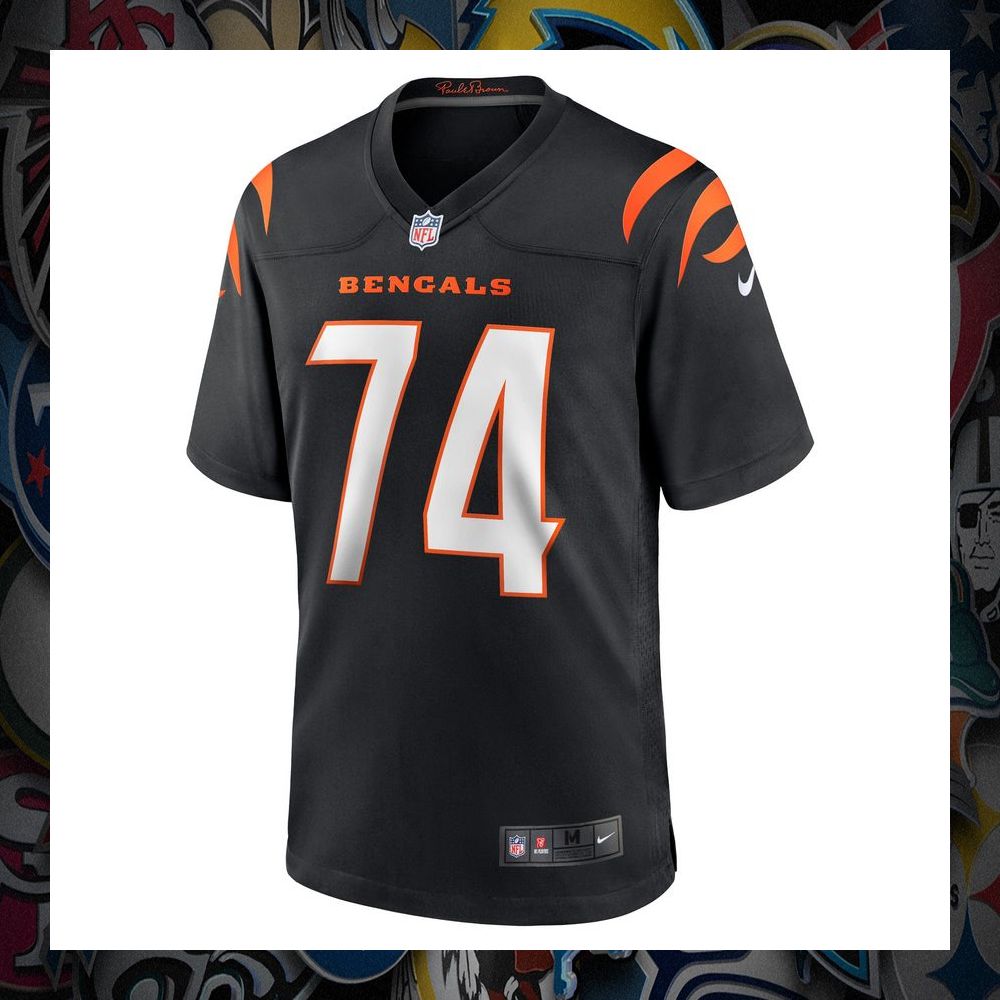 Max Scharping Cincinnati Bengals Black Football Jersey 6 Max Scharping Cincinnati Bengals Black Football Jersey word3