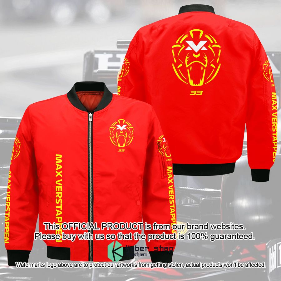 Max Verstappen Bomber Jacket word2