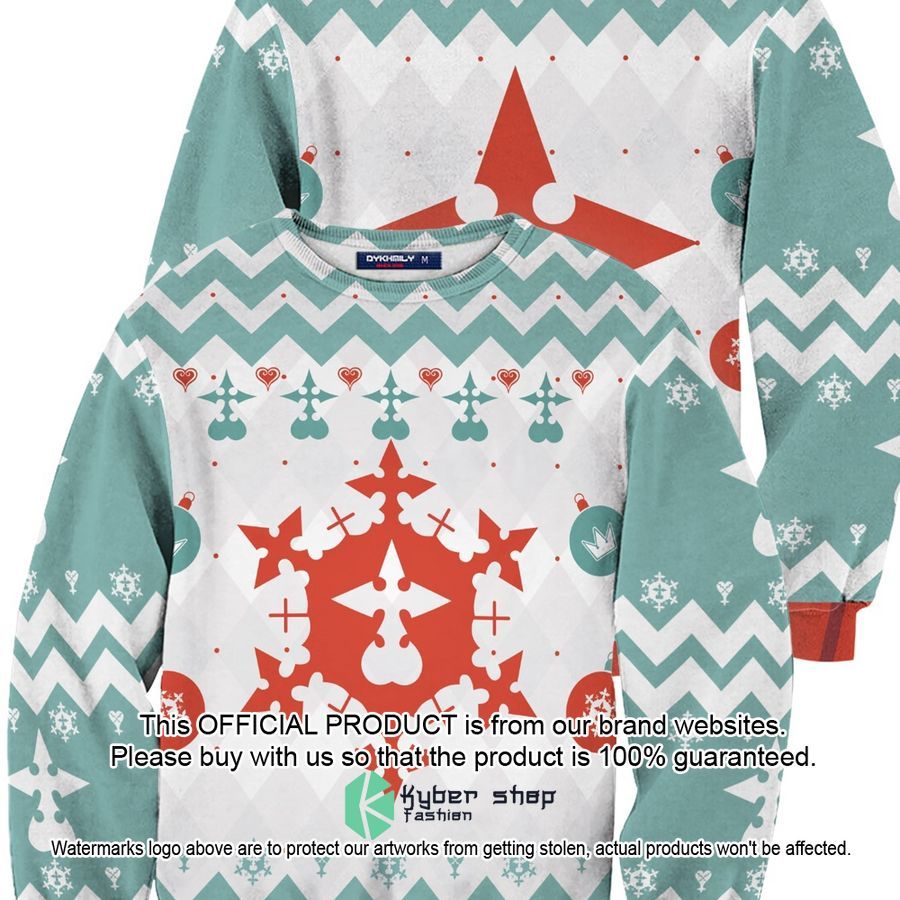 Merry Xemnas Kingdom Hearts Christmas Sweater