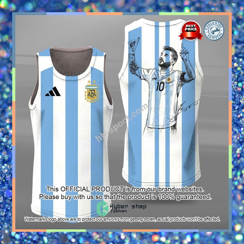 Messi Tank Top, Shorts 3 Messi Tank Top, Shorts word3