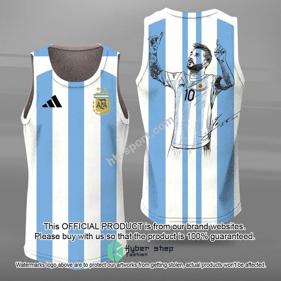 Messi Tank Top, Shorts