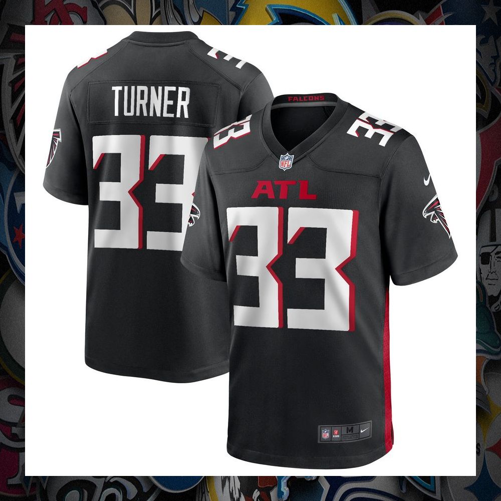 Michael Turner Atlanta Falcons Retired Black Football Jersey 8 Michael Turner Atlanta Falcons Retired Black Football Jersey word1