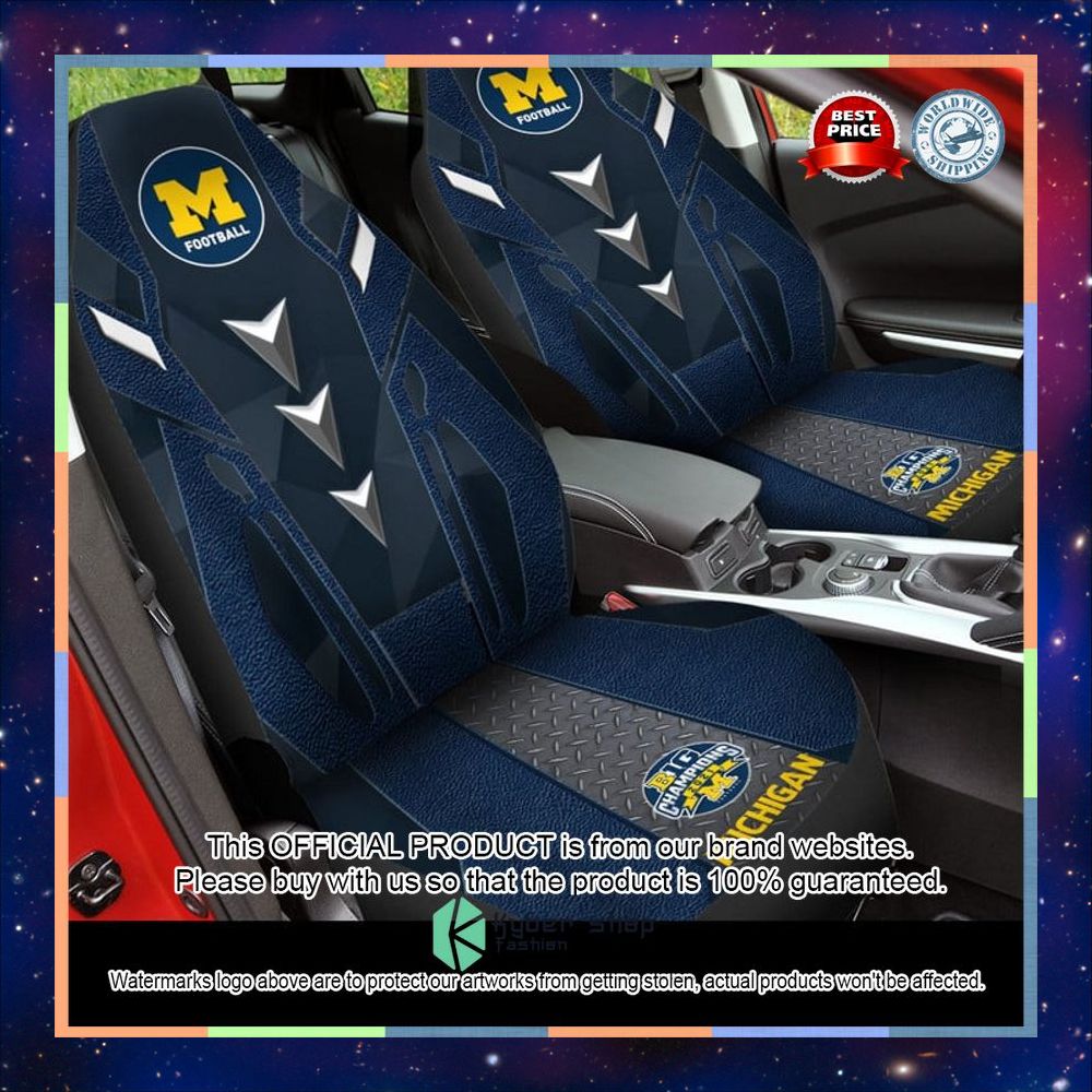 Michigan Wolverines Football Big Ten Champions Seat Covers 3 Michigan Wolverines Football Big Ten Champions Seat Covers word1