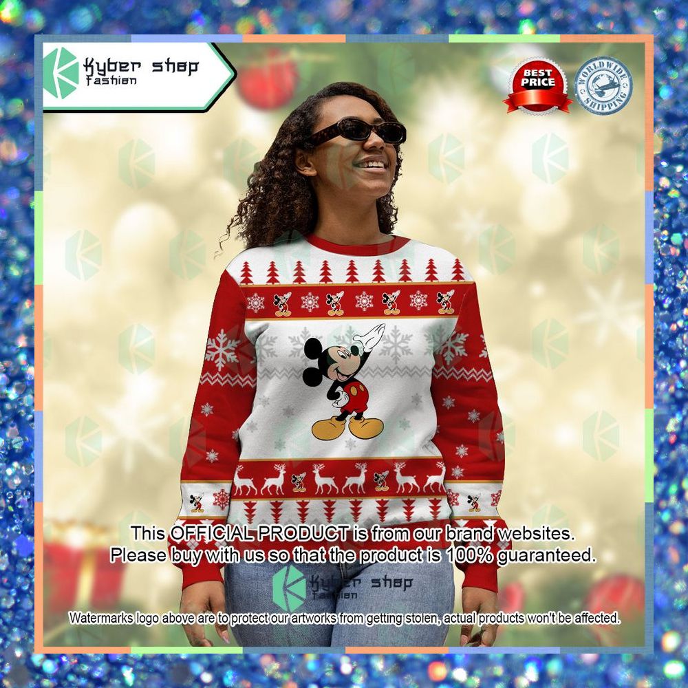 Mickey Mouse Disney's Mickey Mouse Christmas Sweater 9 Mickey Mouse Disney's Mickey Mouse Christmas Sweater word1