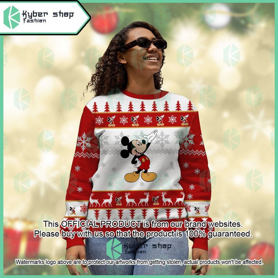 Mickey Mouse Disney's Mickey Mouse Christmas Sweater 4 Mickey Mouse Disney's Mickey Mouse Christmas Sweater word1