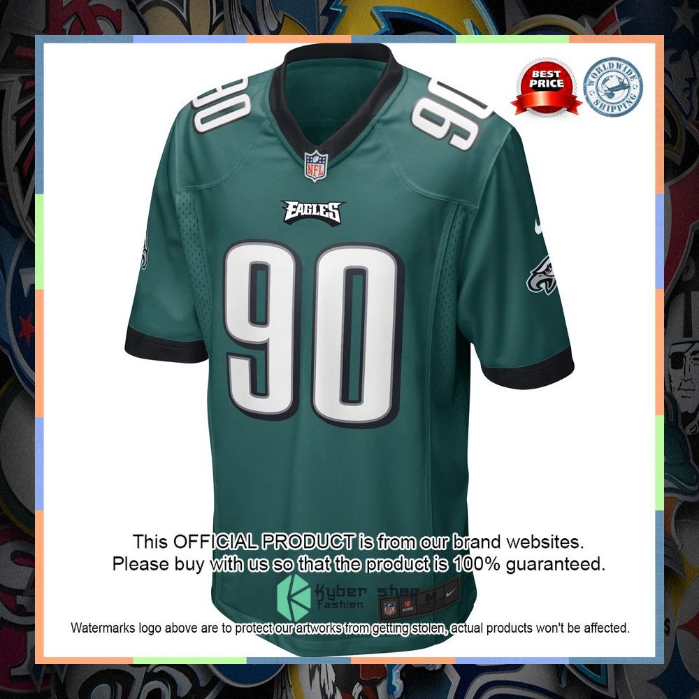 Mike Golic Philadelphia Eagles Football Retired Midnight Green Football Jersey 6 Mike Golic Philadelphia Eagles Football Retired Midnight Green Football Jersey word3