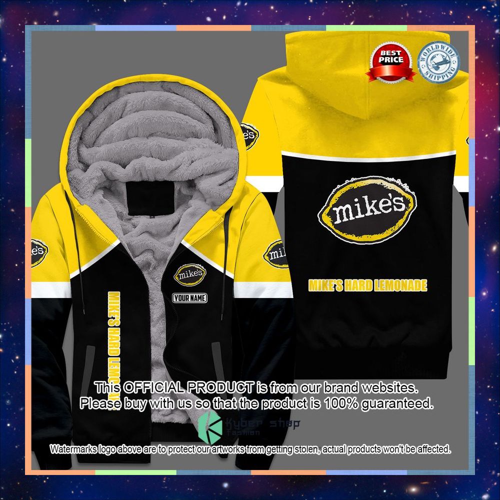 Mike's Hard Lemonade Fleece hoodie 3 Mike's Hard Lemonade Fleece hoodie word3