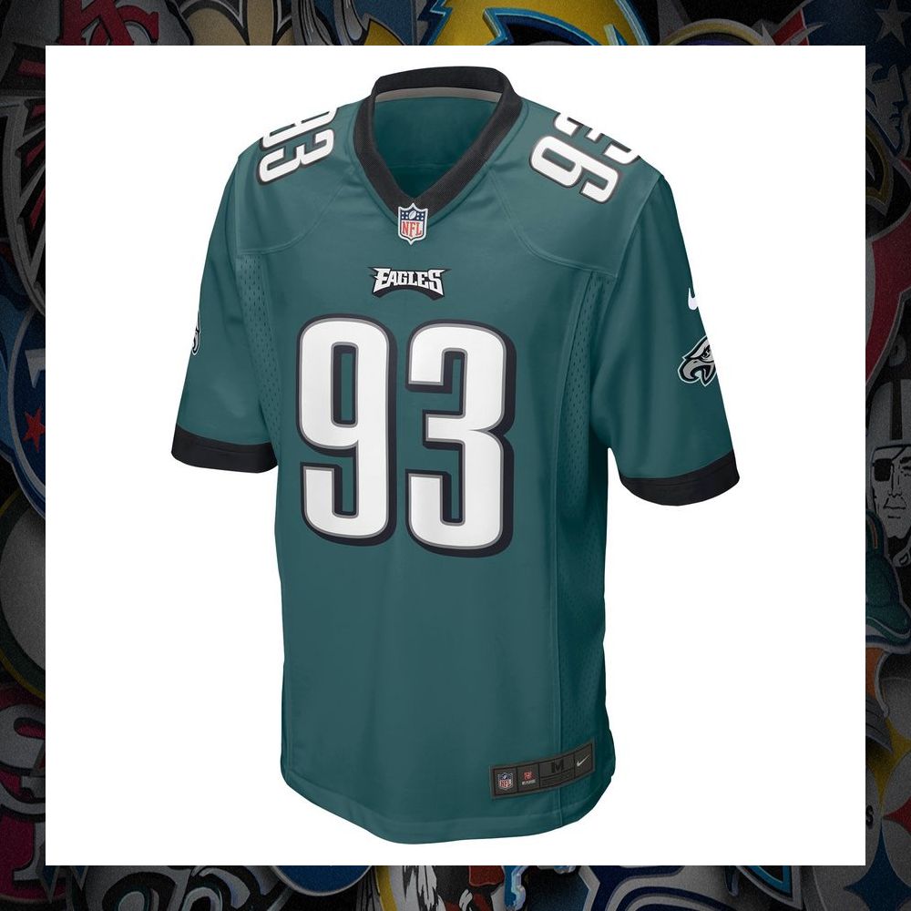 Milton Williams Philadelphia Eagles Midnight Green Football Jersey 6 Milton Williams Philadelphia Eagles Midnight Green Football Jersey word2