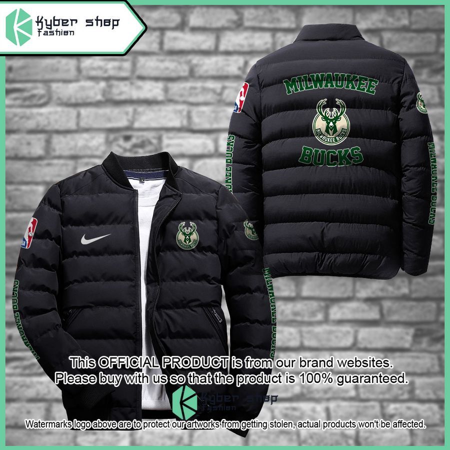 Milwaukee Bucks NBA Puffer Down Jacket 4 Milwaukee Bucks NBA Puffer Down Jacket word1