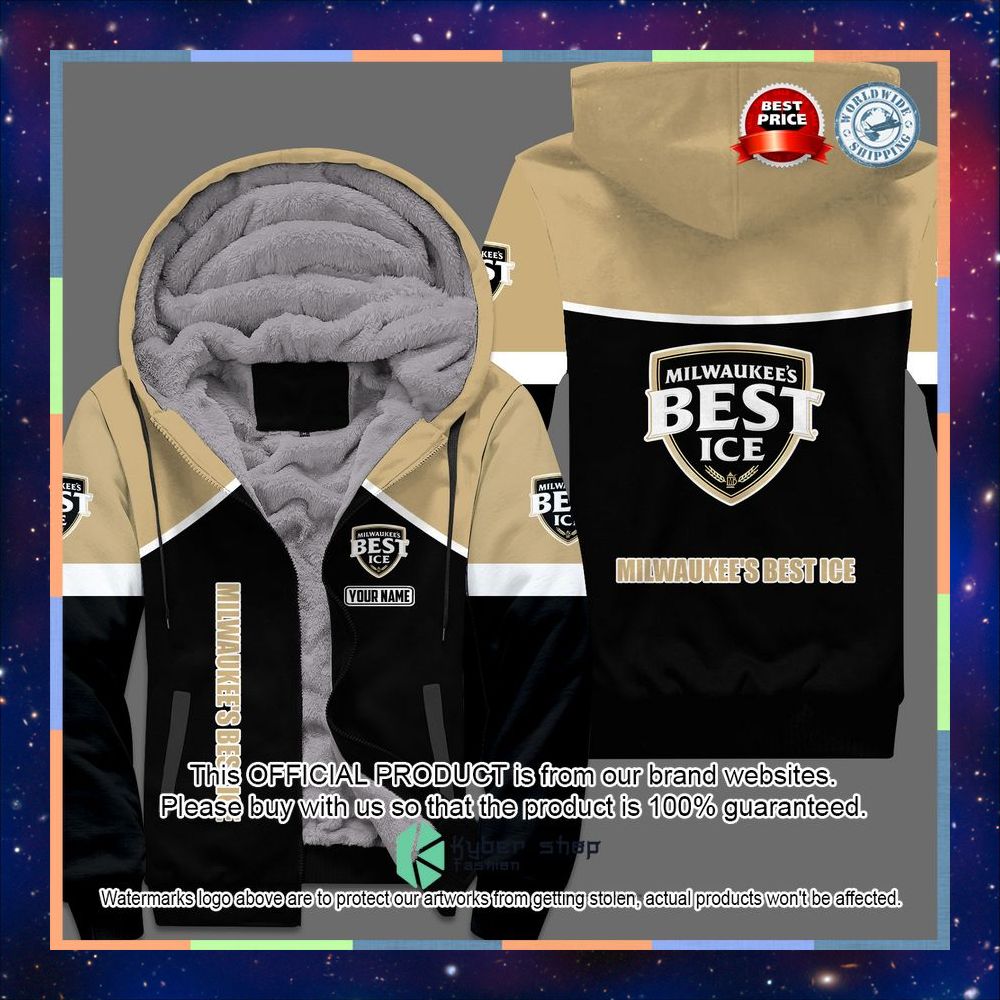 Milwaukee's Best Ice Fleece hoodie 3 Milwaukee's Best Ice Fleece hoodie word1
