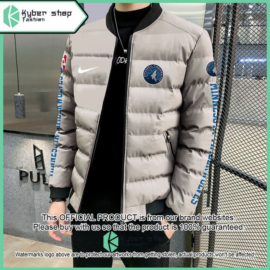 Minnesota Timberwolves NBA Puffer Down Jacket