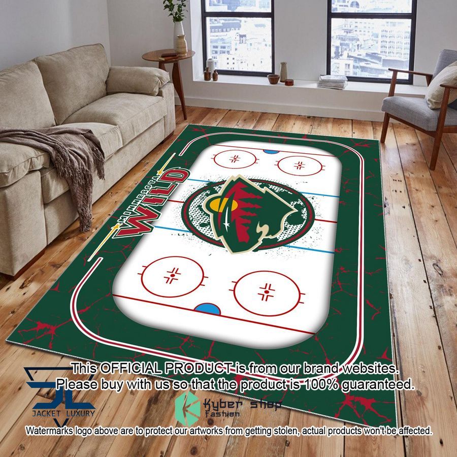 Minnesota Wild NHL Rug