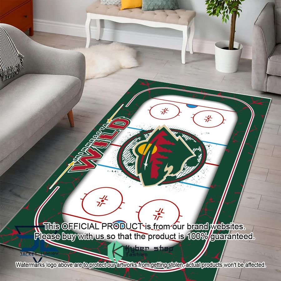 Minnesota Wild NHL Rug 3 Minnesota Wild NHL Rug word2