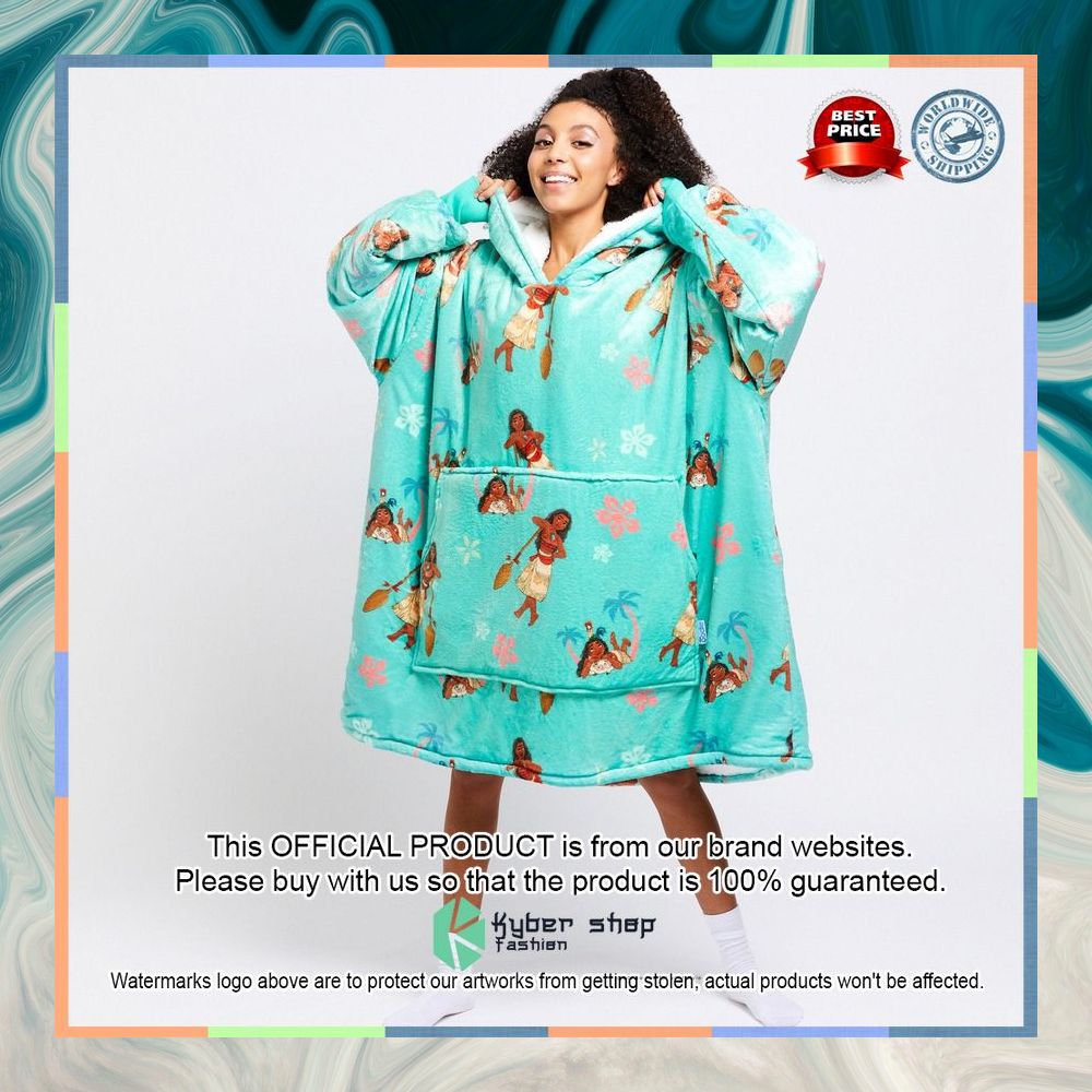 Moana Princess Oodie Blanket Hoodie 7 Moana Princess Oodie Blanket Hoodie word2