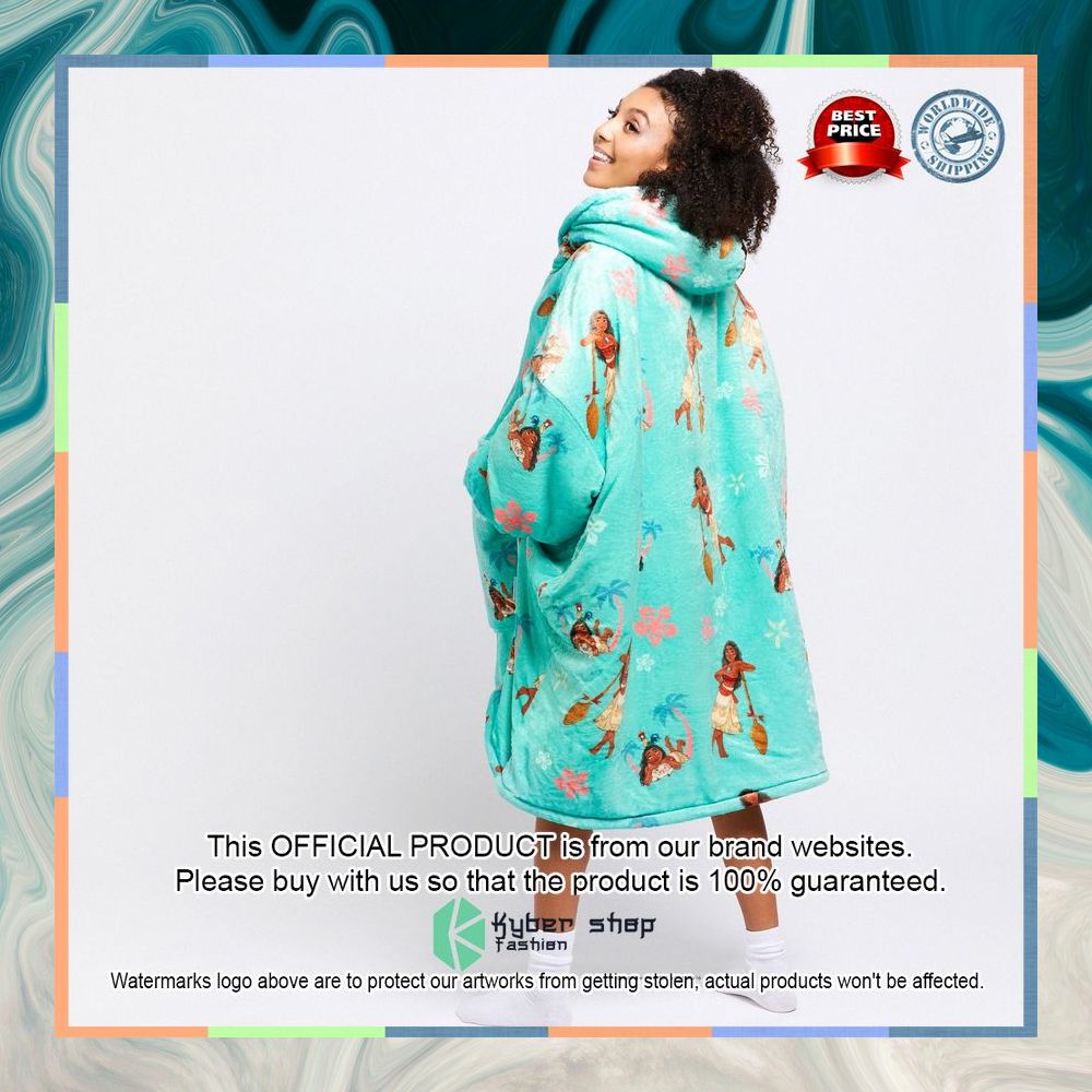 Moana Princess Oodie Blanket Hoodie 8 Moana Princess Oodie Blanket Hoodie word2