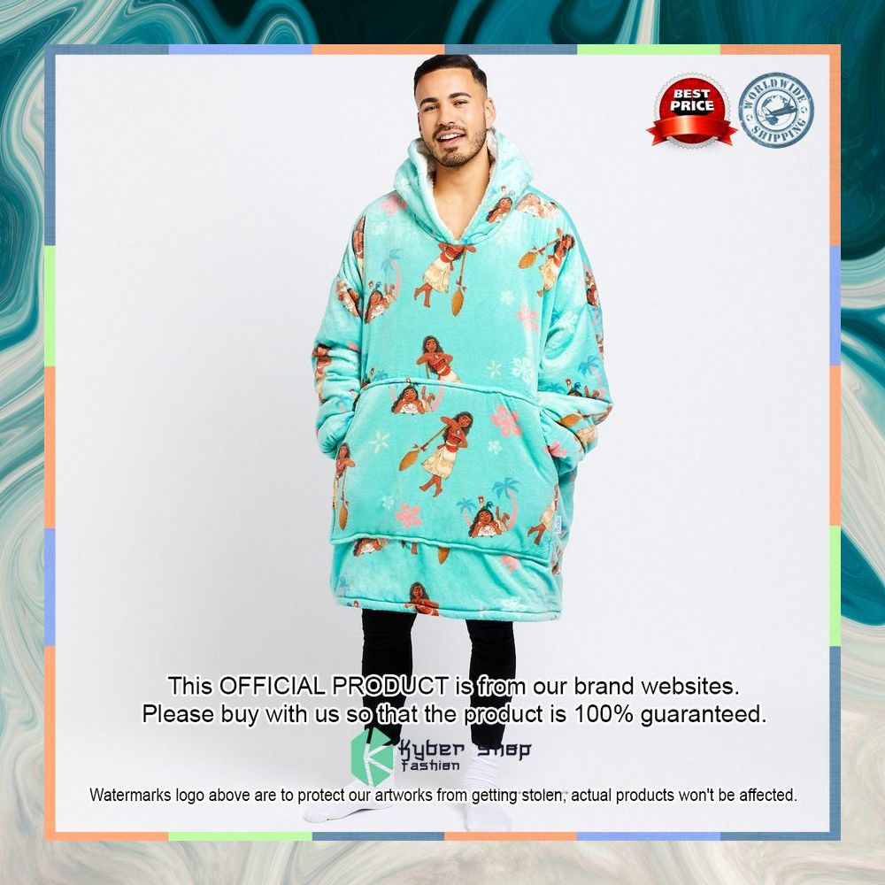 Moana Princess Oodie Blanket Hoodie 10 Moana Princess Oodie Blanket Hoodie word2