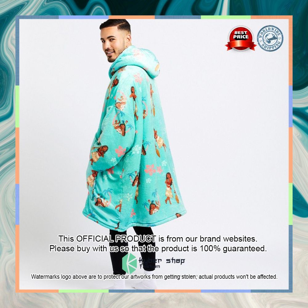 Moana Princess Oodie Blanket Hoodie 11 Moana Princess Oodie Blanket Hoodie word2