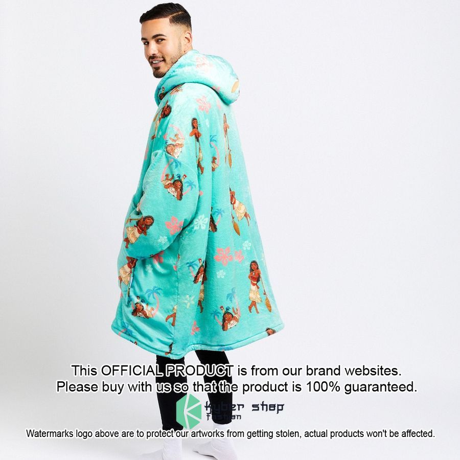 Moana Princess Oodie Blanket Hoodie 5 Moana Princess Oodie Blanket Hoodie word2