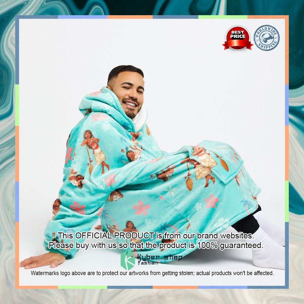 Moana Princess Oodie Blanket Hoodie 12 Moana Princess Oodie Blanket Hoodie word2