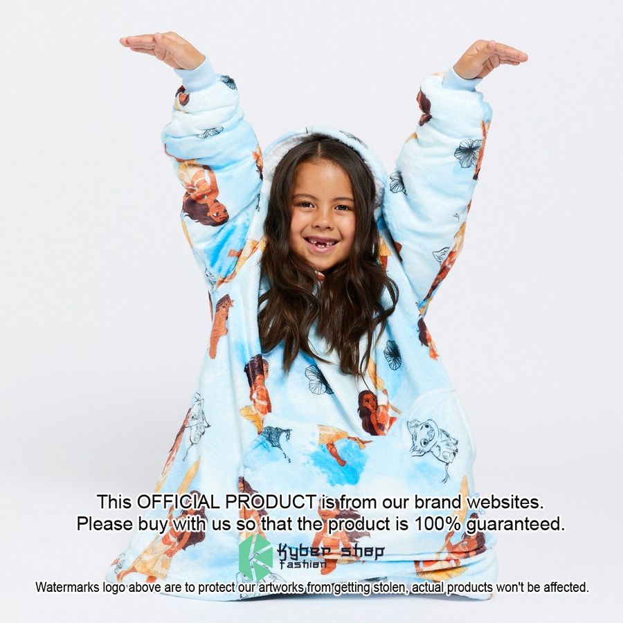 Moana Summer Kids Oodie Blanket Hoodie 3 Moana Summer Kids Oodie Blanket Hoodie word2