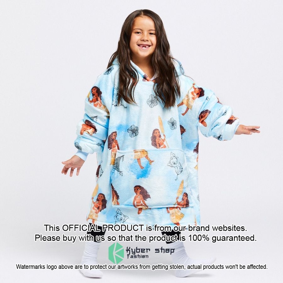 Moana Summer Kids Oodie Blanket Hoodie 4 Moana Summer Kids Oodie Blanket Hoodie word2